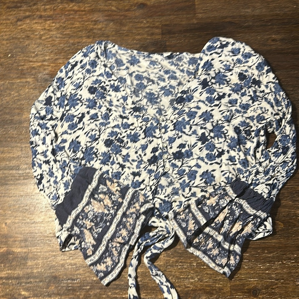 Blue cover up